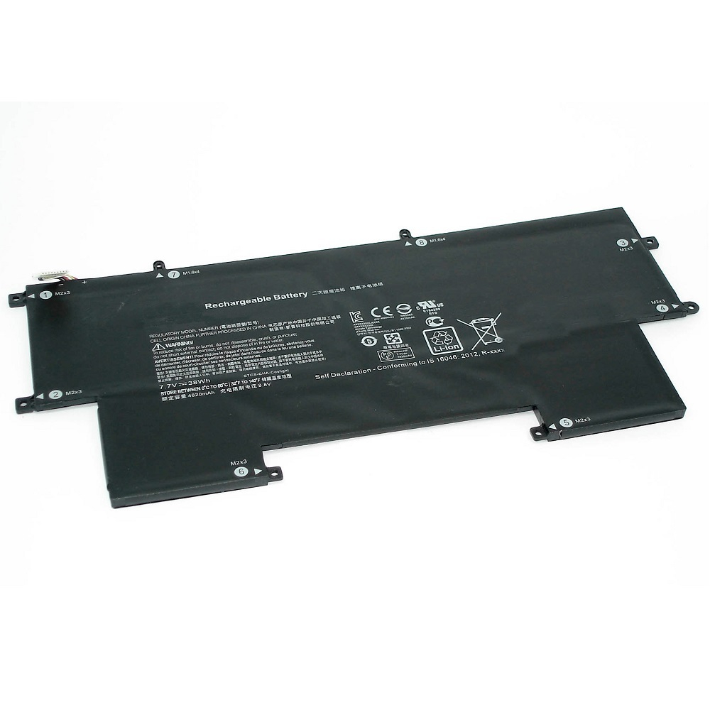 Аккумуляторная батарея для ноутбука HP EliteBook Folio G1 (EO04XL) 7.7V 4820mAh