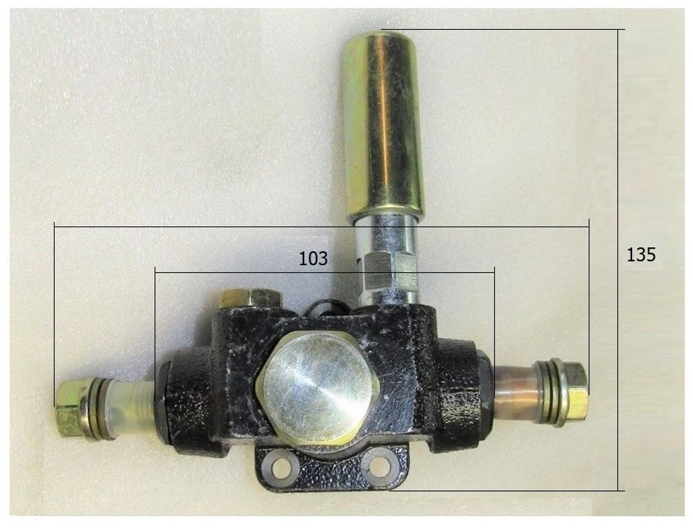 Насос ручной подкачки топлива SDEC SC13G420D2;TDS 280 6LT (фланец 53х68 мм,правый )/Hand Primer pump SR/KF 2205.5-305; SP/KF 2405,DYM202102285-305 ,6