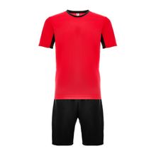 Форма футб. игровая TORRES Classic, F-1011-042-L, р.L, полиэстер, красно-черный