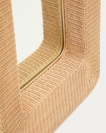 Зеркало из ротанга Zilna 58 x 120 см