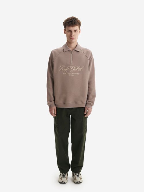 Толстовка Ruff Global Halfzip Sport Jacket Powder