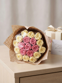 Шоколадный букет "Мини-розы" 19 штук