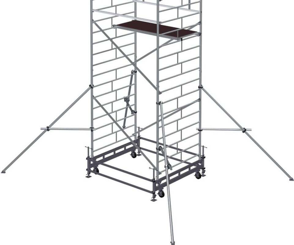 Вышка модульная алюминиевая MEGAL ВМА 1400/18