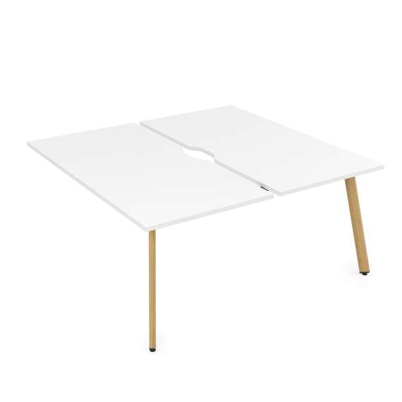 10БДКВ.289 Стол системы БЕНЧ, сдвоенный, на 2 рабочих места - конечный (1400*1635*750)