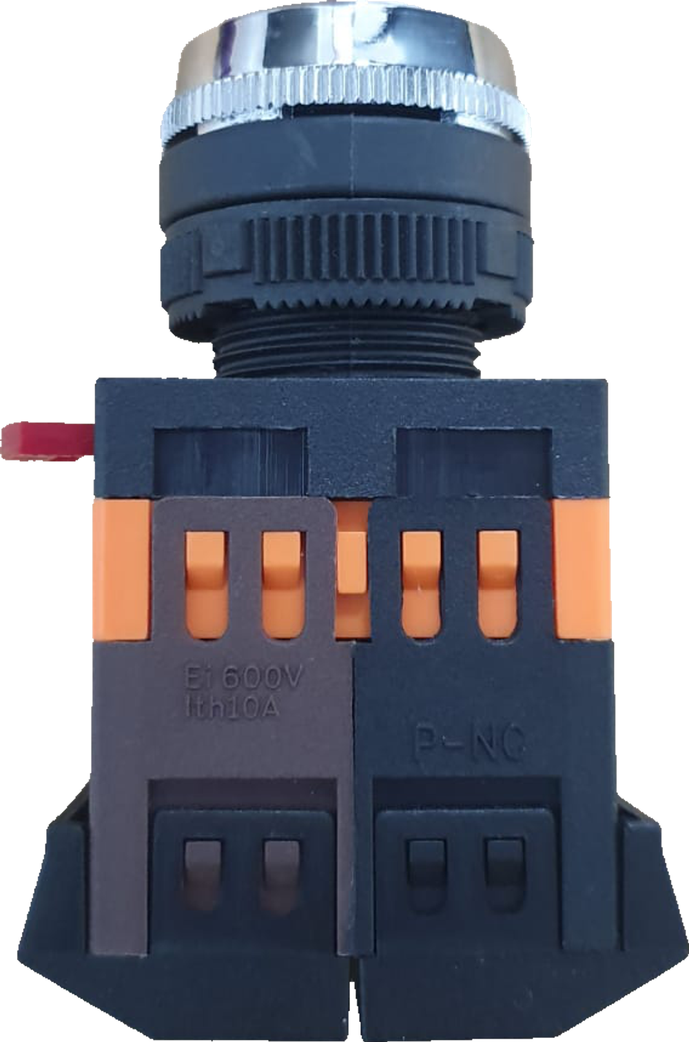 Кнопка IEK ABLFS-22 зеленый d22мм неон/230В 1з+1р TDM Electric