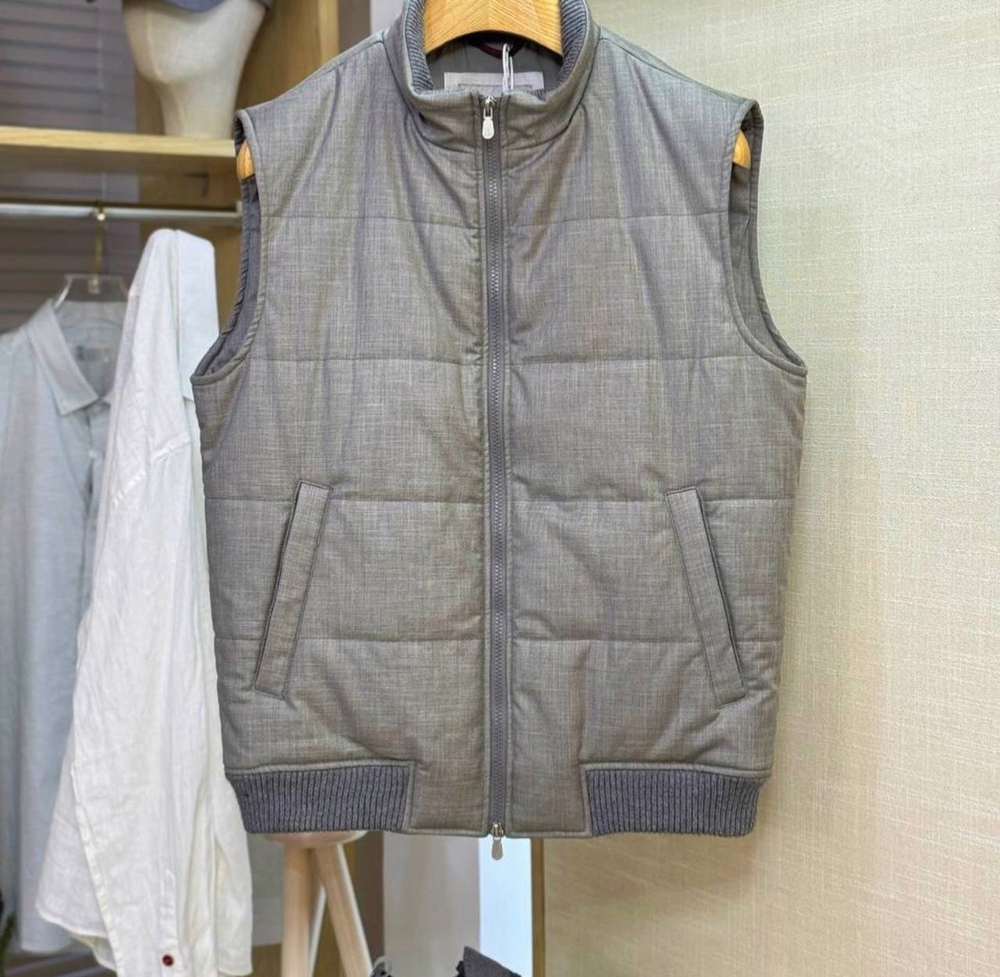 Пуховый жилет Brunello Cucinelli