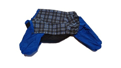 Комбинезон, утепленный байкой 28 мальчик (обхват груди 59 - 66) темно синий - синий