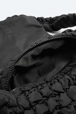 ZARA СУМКА SOFT — LIMITED EDITION, ЧЕРНЫЙ