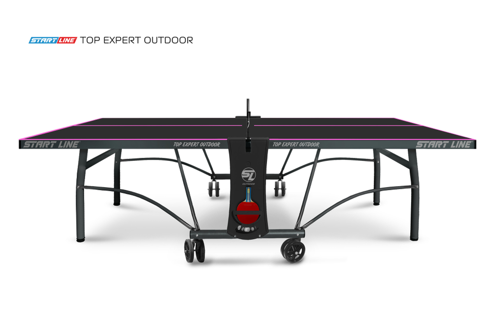 Стол теннисный Top Expert 6 Всепогодный Black