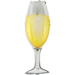 Фольгированный шар-фигура «Бокал шампанского», 109 см