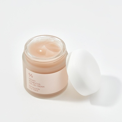 Веганский гель-крем с чаем комбуча