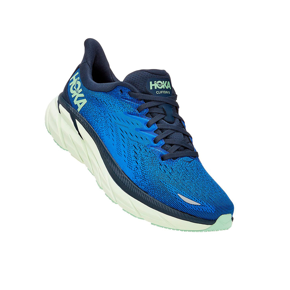 Кроссовки мужские HOKA M CLIFTON 8 Dazzling Blue / Outer Space