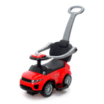 4898309 Толокар - каталка «Тачка», с родительской ручкой, цвет красный