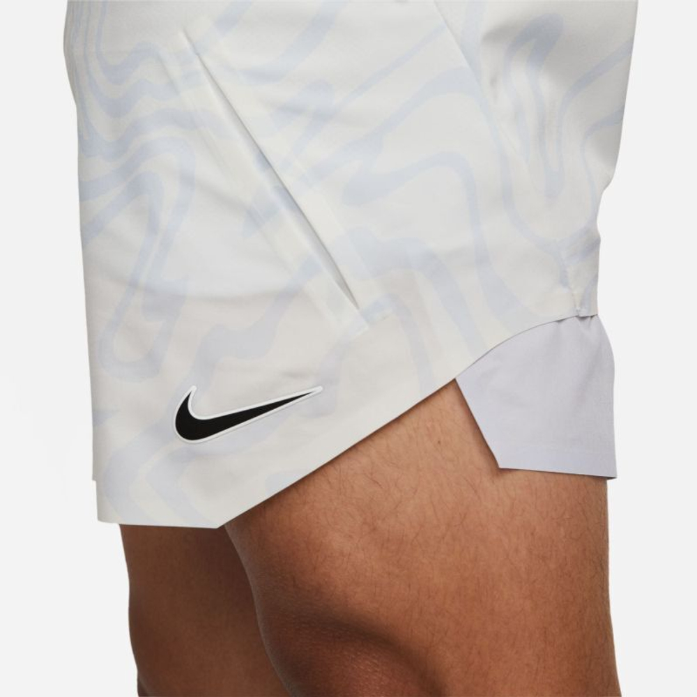 Мужские теннисные шорты Nike Court Dri-Fit Slam Short - football grey/black