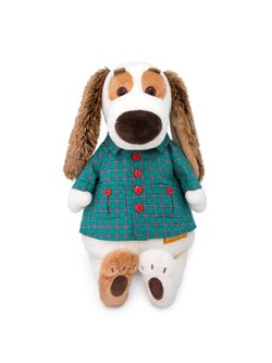 Мягкая игрушка Бартоломей в рубашке 27 см