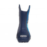 Детские сапоги Crocs Boys' Fun Lab Shark Patch Rain Boot