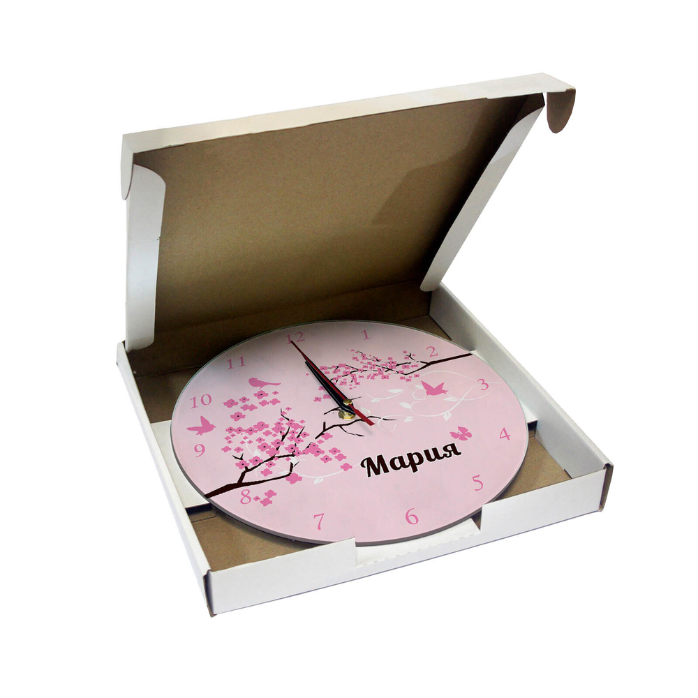 Часы именной подарок "Мария" Декор для дома, подарок
