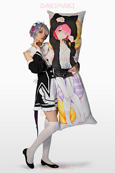 Дакимакура Рем и Рам арт. 0162