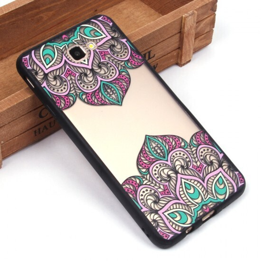 Чехол Кружево для Samsung Galaxy J7 Prime, 003716