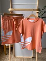 Хлопковая футболка Adidas, 146