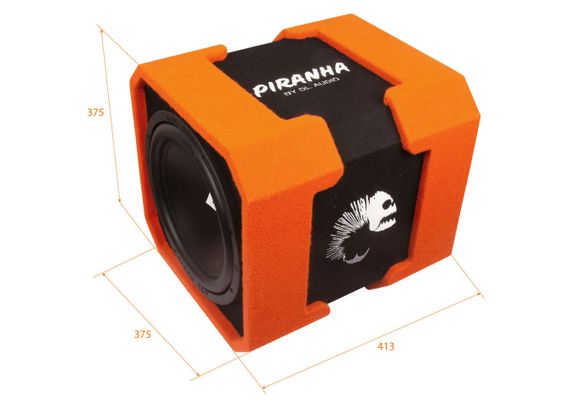 Сабвуфер DL Audio Piranha 12A TWIN V.2 активный
