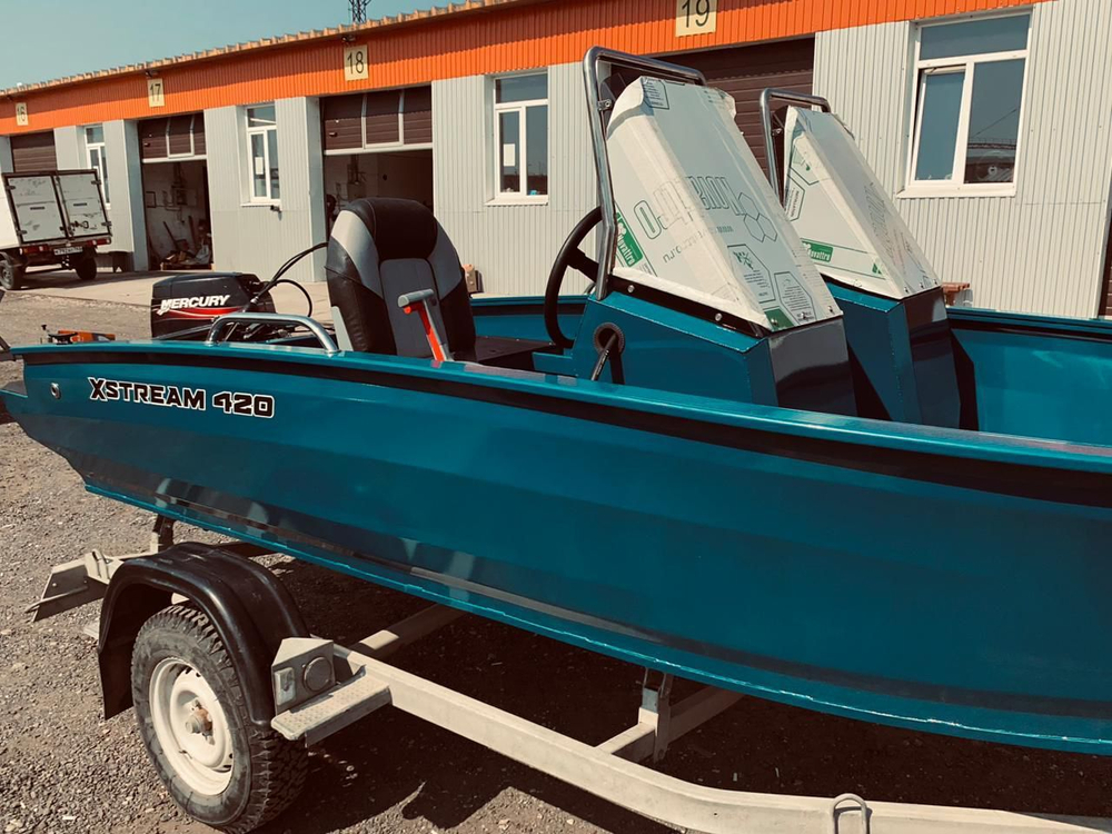 Алюминиевая лодка Xstream 420S