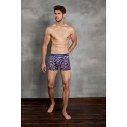 Мужские трусы боксеры фиолетовые с леопардовым принтом Doreanse 1801