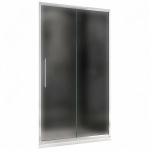 Душевая дверь ABBER Schwarzer Diamant AG30120MH 120 стекло матовое/профиль хром