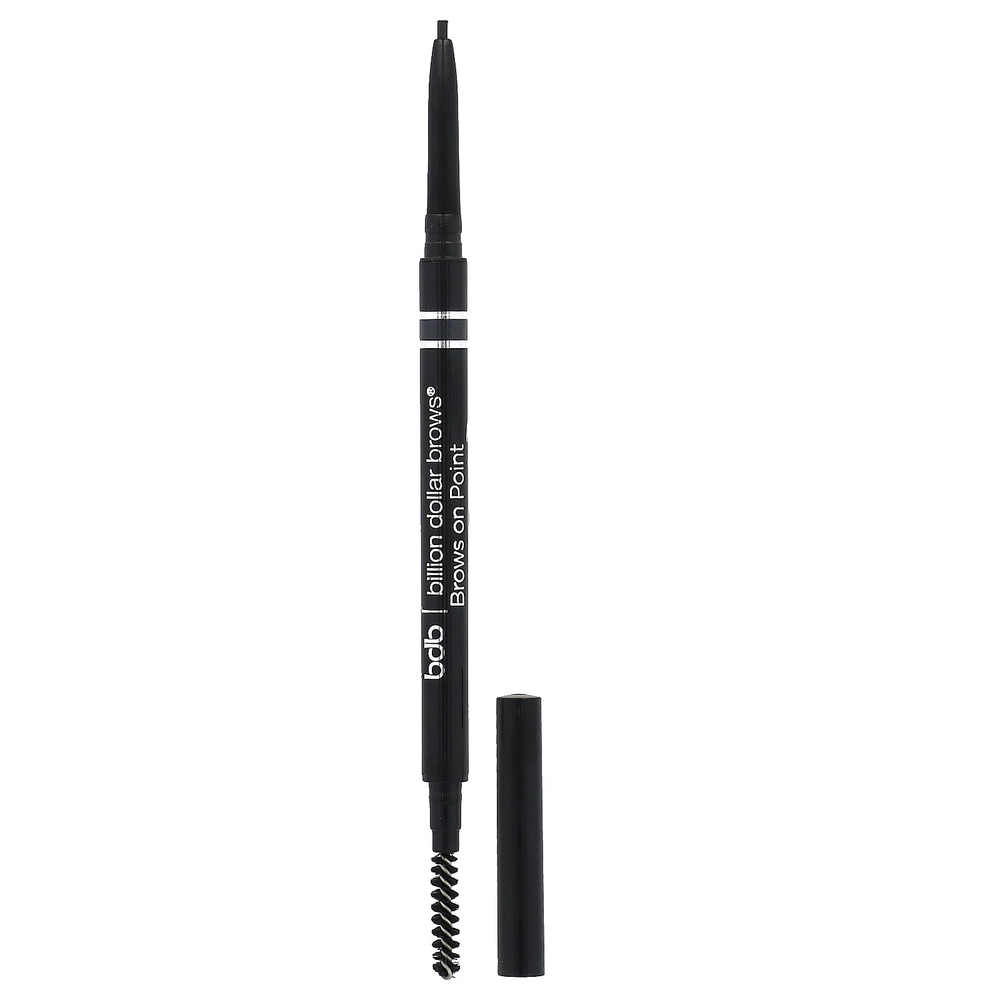 Billion Dollar Beauty, Brows on Point: брови на миллиард долларов микрокарандаш для бровей, ворон, 0,045 г (0,002 унции)