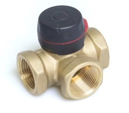 Трехход. распред. кран   3/4 "TIM"  (1/30)