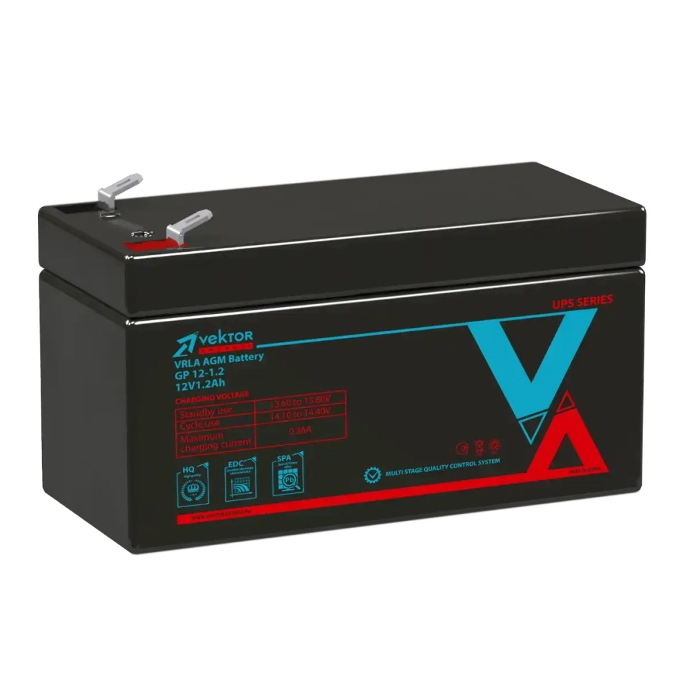 Аккумуляторная батарея Vektor Energy GP 12-1,2