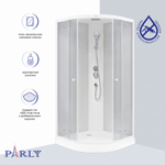 Душевая кабина PARLY EF1031 (100х100х210)