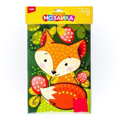 Мягкая мозаика. Большой набор "Лисичка" (Lori)
