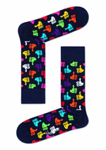 Носки унисекс Thumbs Up Sock с принтом (Размер: 29) (Цвет: черный)