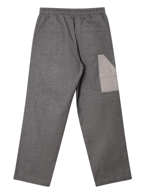 Брюки Sashina Side Pocket светло-серые