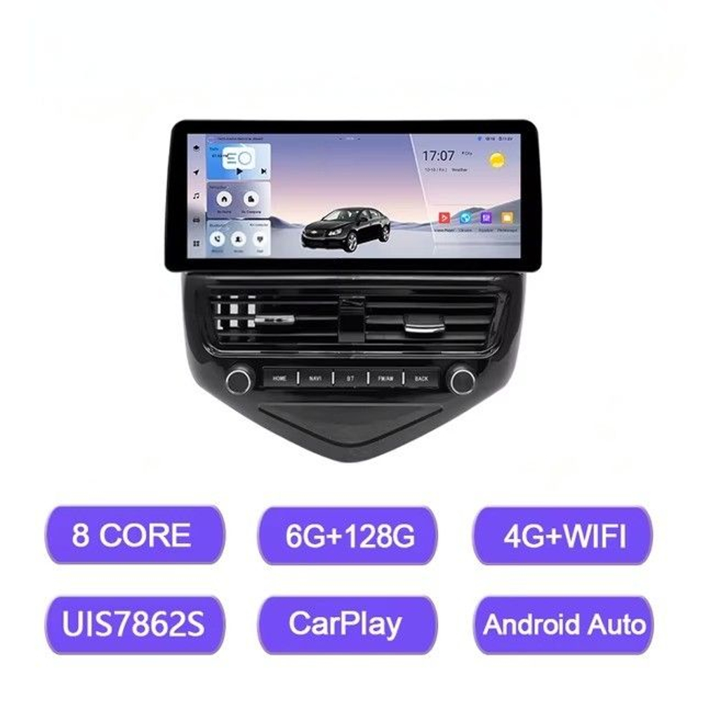 установочный комплект CHEVROLET Cruze 2009-2012, рамка + проводка SF-C1019FW