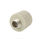 Муфта PP-R комбинированная серая Дн 32х3/4" НР VALFEX 10130132Г