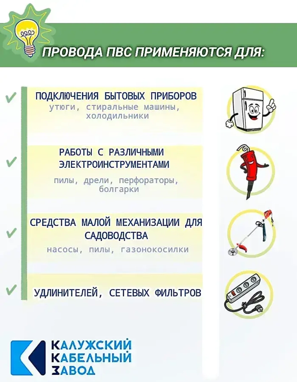 Калужский Кабельный Завод Электрический провод ПВС 3 x 0.75 мм², 5 м