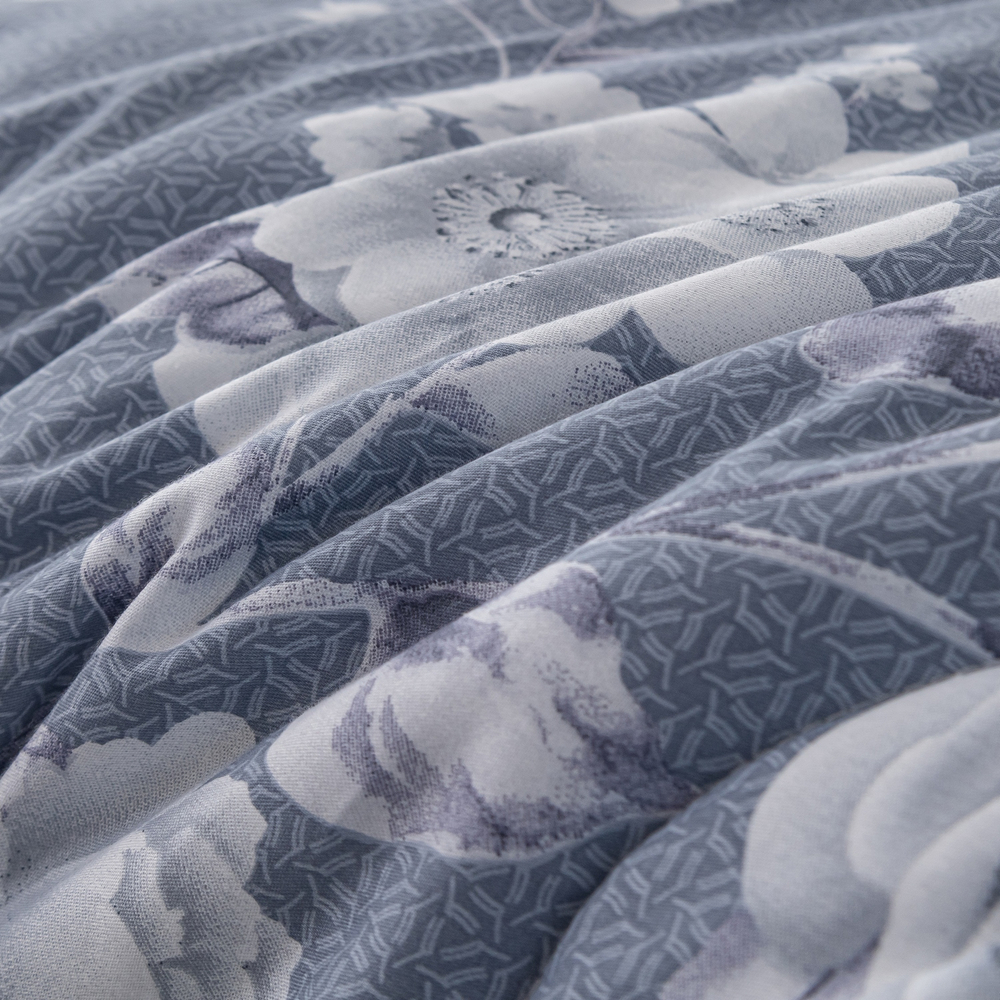 Комплект постельного белья Сатин с Одеялом 100% хлопок 160x80 на резинке OBR142