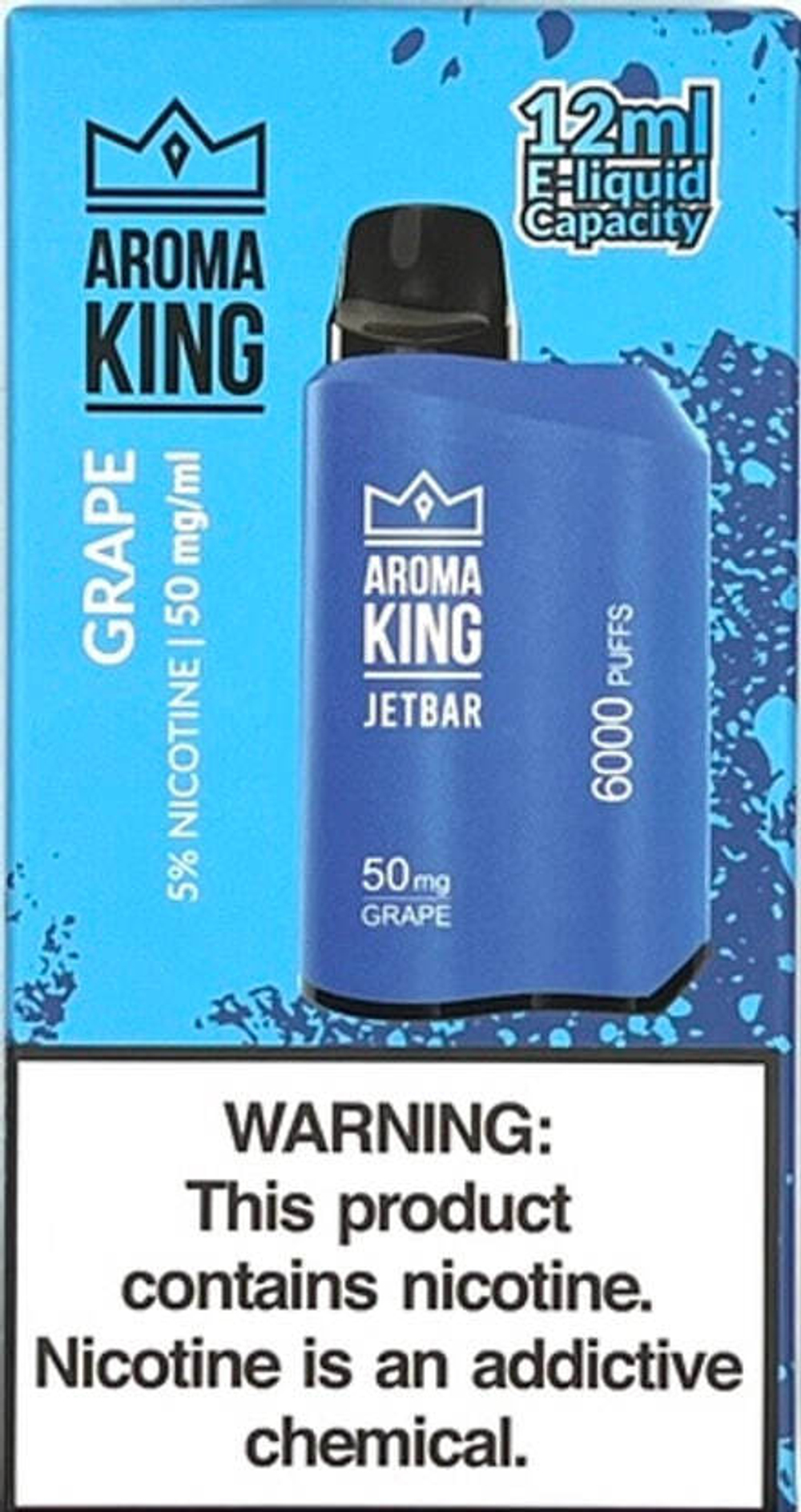 Aroma King 6000 - Grape (5% nic)