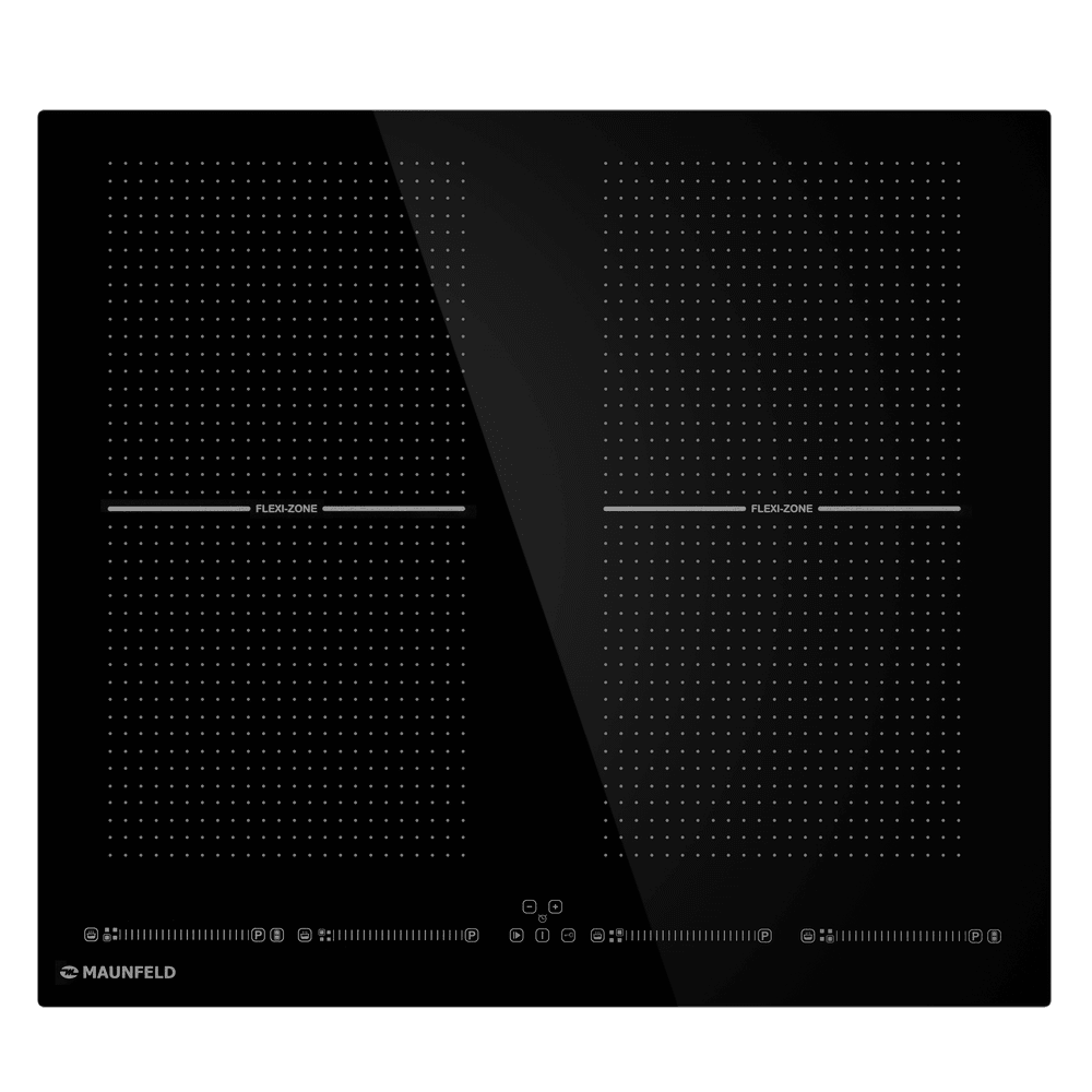 Индукционная варочная панель с двумя Flex Zone и Booster MAUNFELD CVI594SF2BK