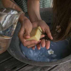 Шампунь твёрдый Голодный Леший "В лоне тумана", 100 г