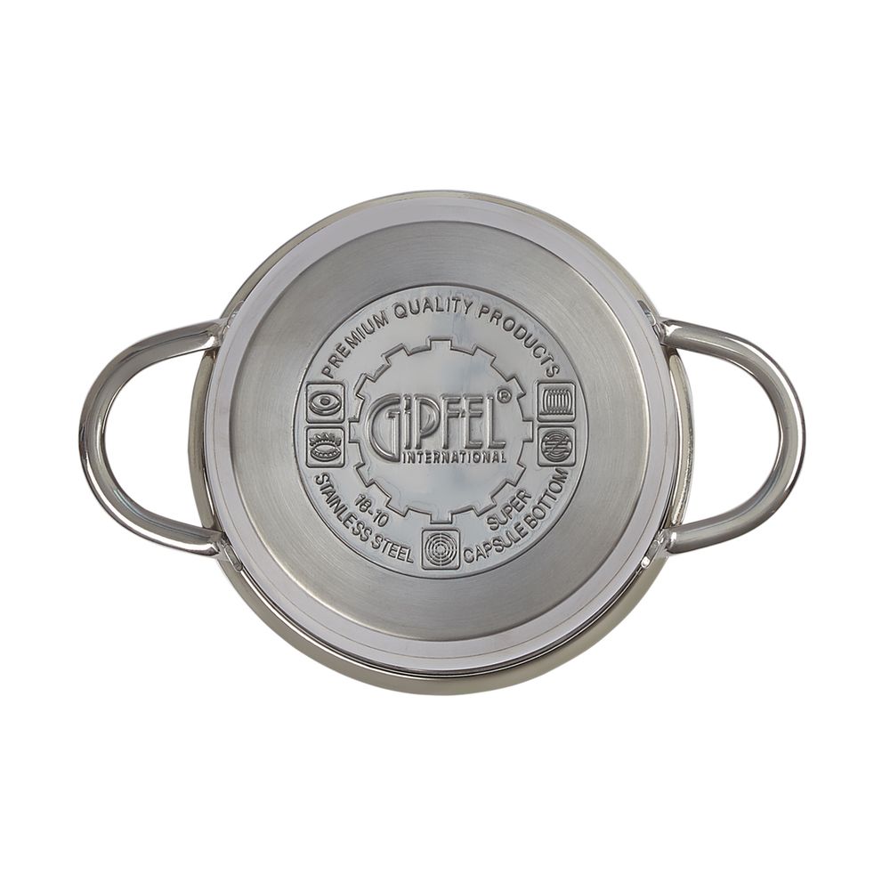 Кастрюля из нержавеющей стали Gipfel Mini 1203 12 см/0,6 л