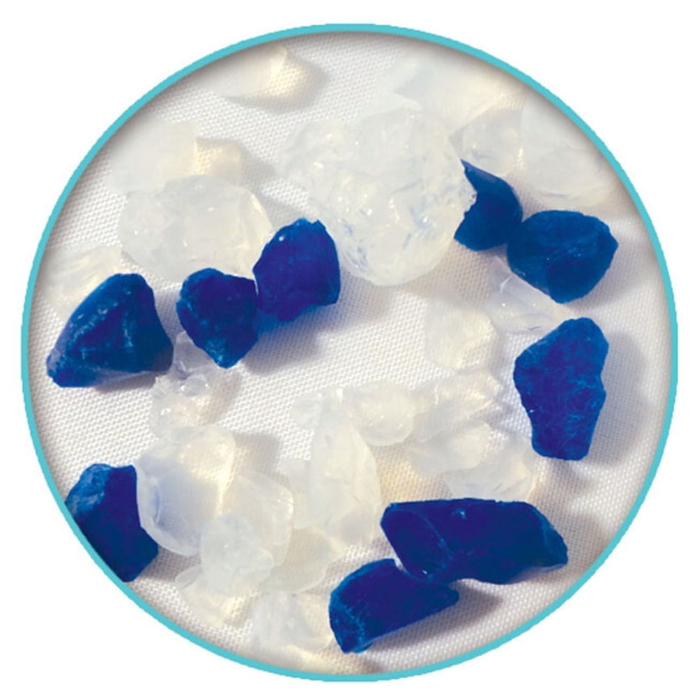Наполнитель впитывающий силикагелевый CAT STEP Arctic Blue, 3,8 л