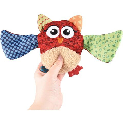 Игрушка "Веселая сова", 16,5 см, без звука, Flamingo