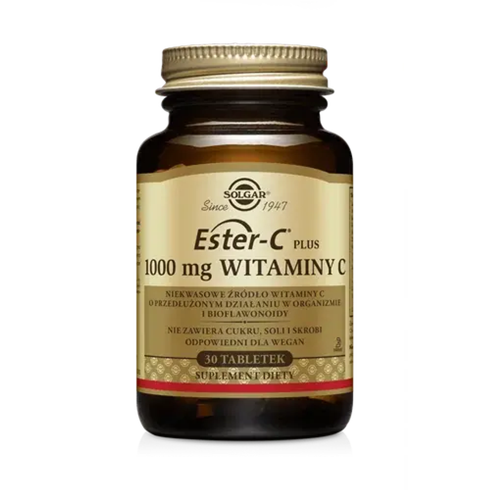 Solgar Ester C Plus 1000 мг - витамин С, 30 таблеток