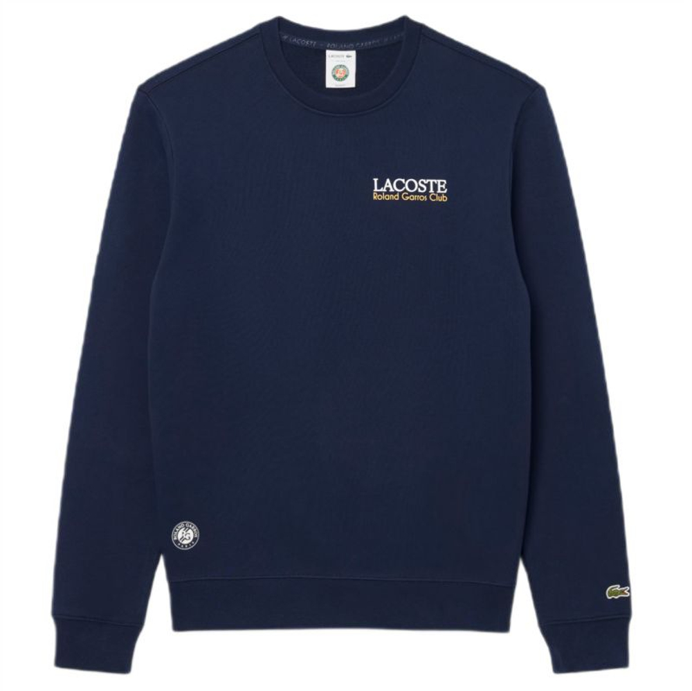 Куртка теннисная Lacoste Roland-Garros Edition Fleece - midnight blue