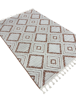 Ковер Vicenza B0142A Cream/Orange Прямоугольник