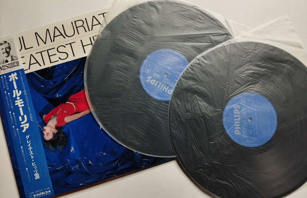 Винтажная виниловая пластинка LP Поль Мориа Paul Mauriat Greatest Hits 30 (Japan 1980)