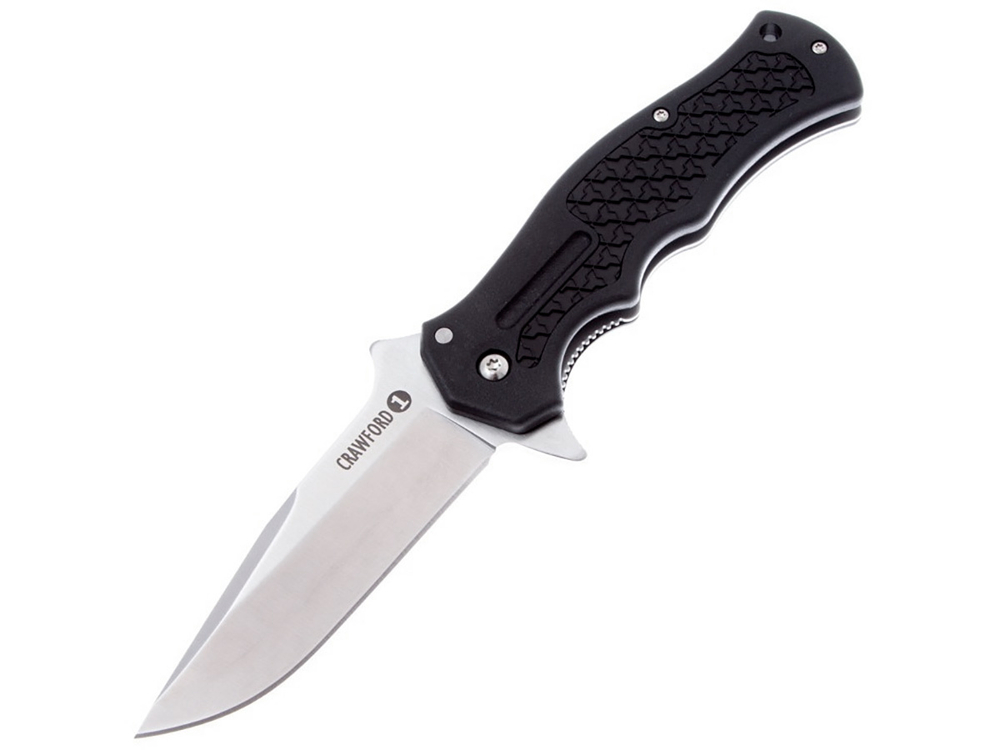 Нож складной Cold Steel Crawford Model 1 Black, сталь 1.4116, рукоять Black Zy-Ex